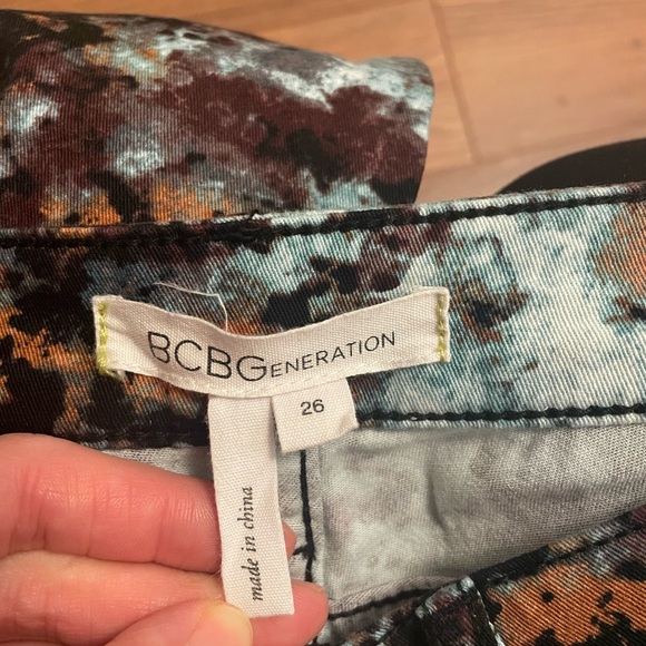 Floral skinny pants, not very elastic, never used - Picture 3 of 4